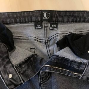 BDG slim straight jeans